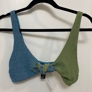 Beach Riot Grace Bikini Top NWT